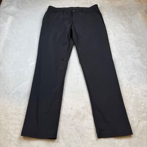 CRZ YOGA Men's Black Lightweight Golf Pants 36W‎ x 32.5